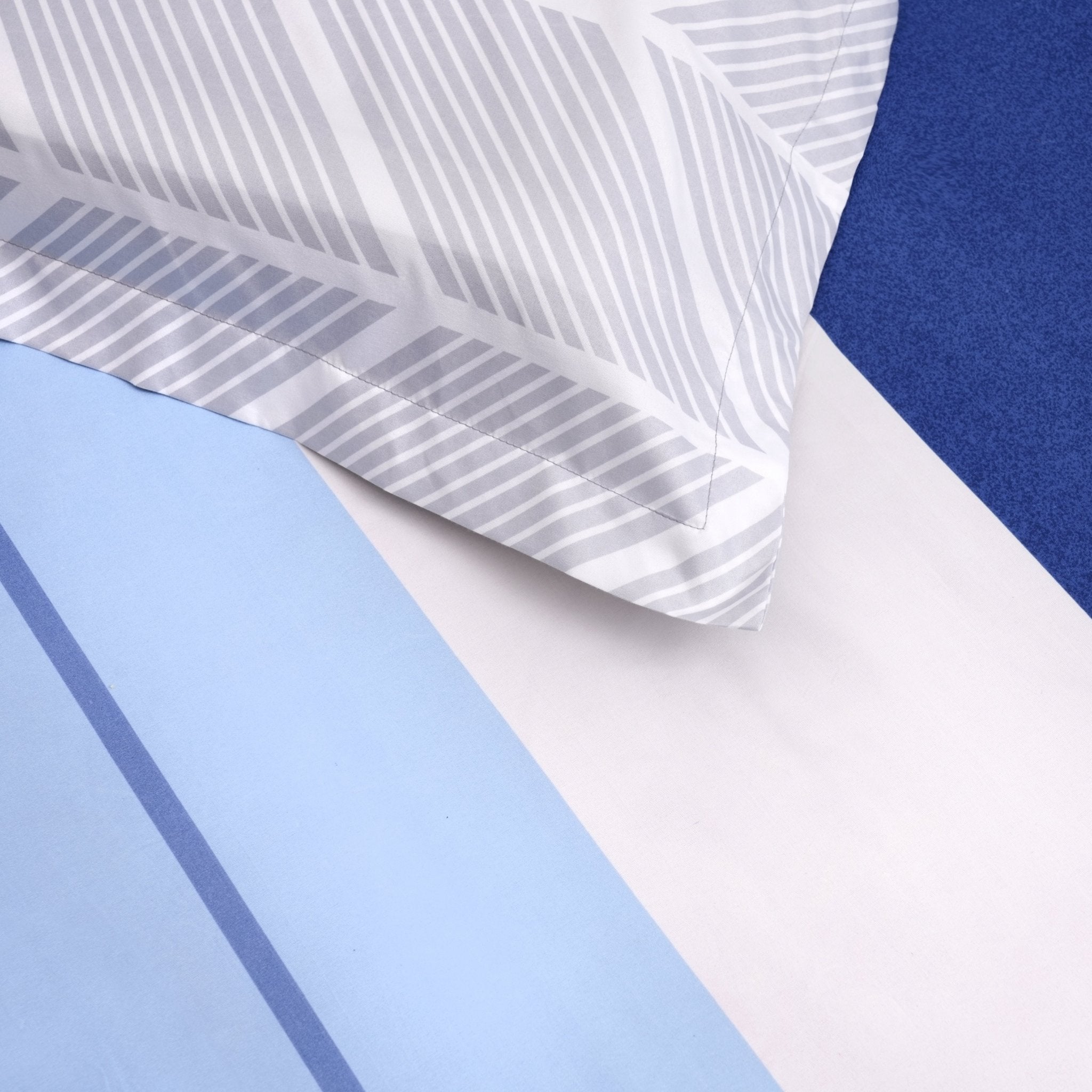 Marina Bedsheet Set King Size, 108" x 108" - Coral Slub -